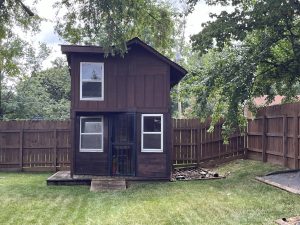 remove storage shed